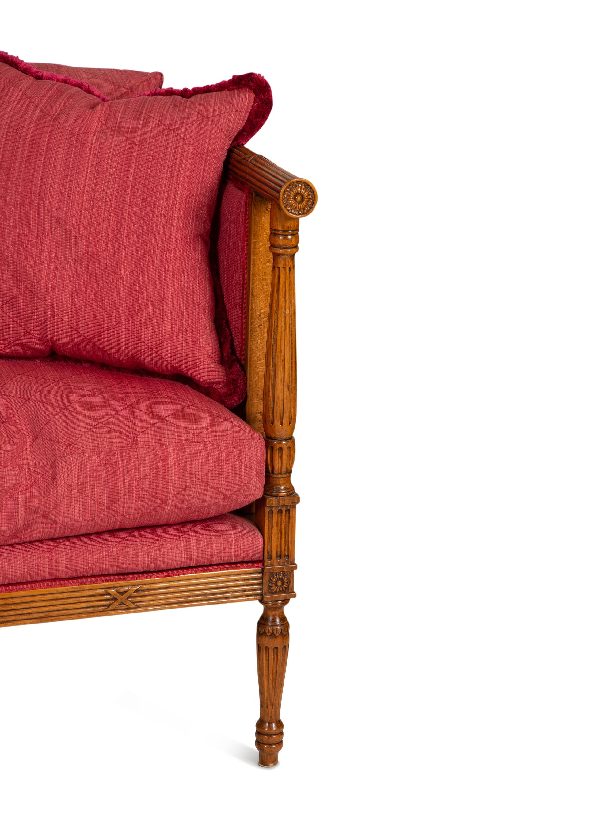 A Louis XVI Style Beechwood Sofa
