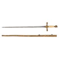 Presentation Horstmann Scabbard to Surgeon Martin Rizer, 72nd PA - Philadelphia Fire Zouaves with Militia Sword