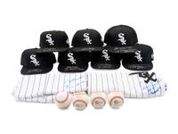 A Group of 13 2005 Chicago White Sox World Series Champion Signed Autograph Items (Steiner)