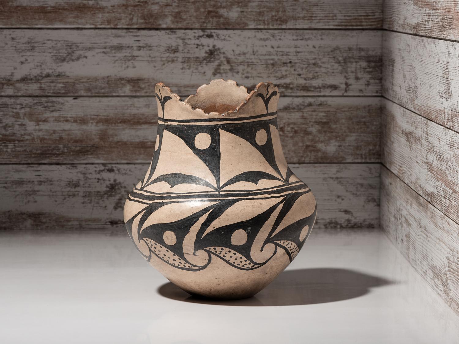 San Ildefonso Pottery Jar