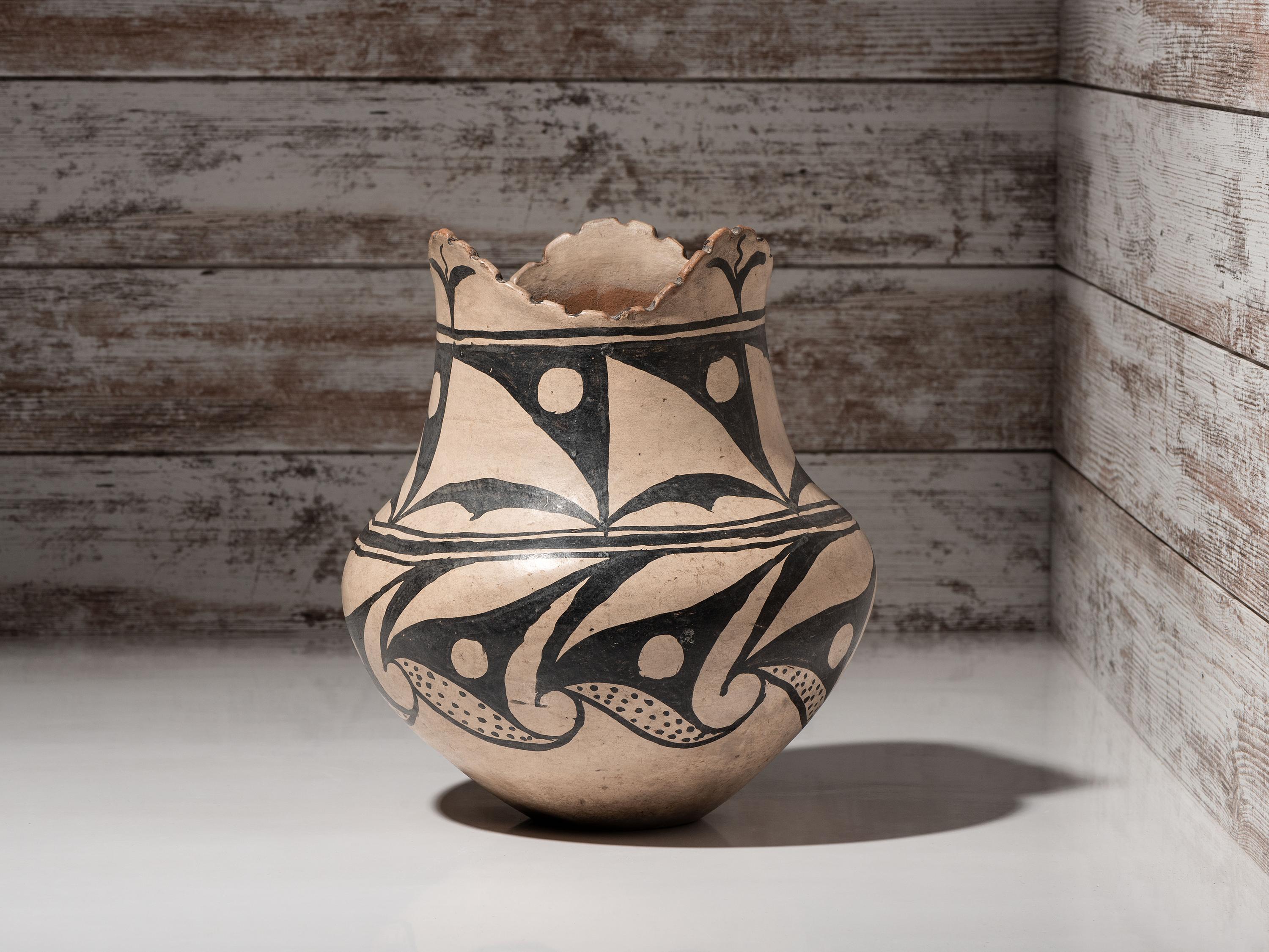 San Ildefonso Pottery Jar