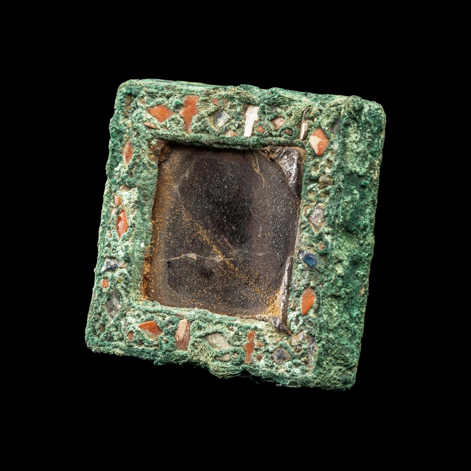 A Peruvian Obsidian and Copper Mirror