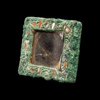 A Peruvian Obsidian and Copper Mirror