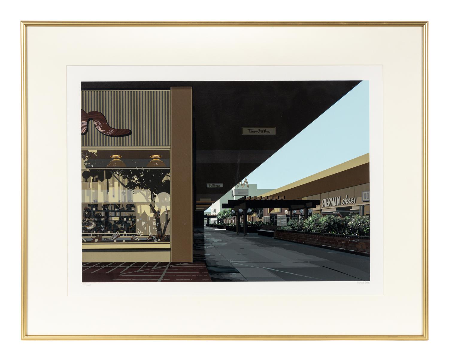 Shopping Center from Urban Landscapes III , 1981