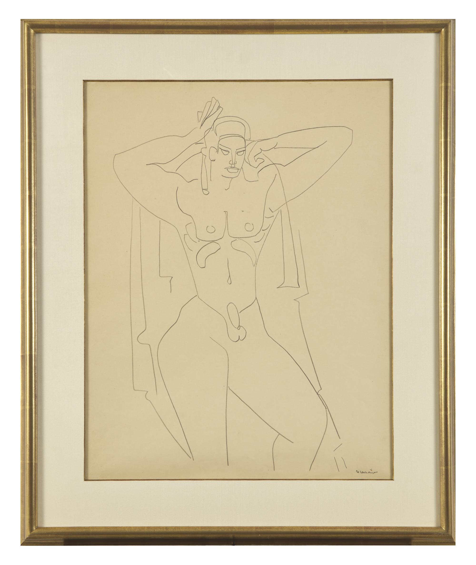 Male Nude , c. 1932