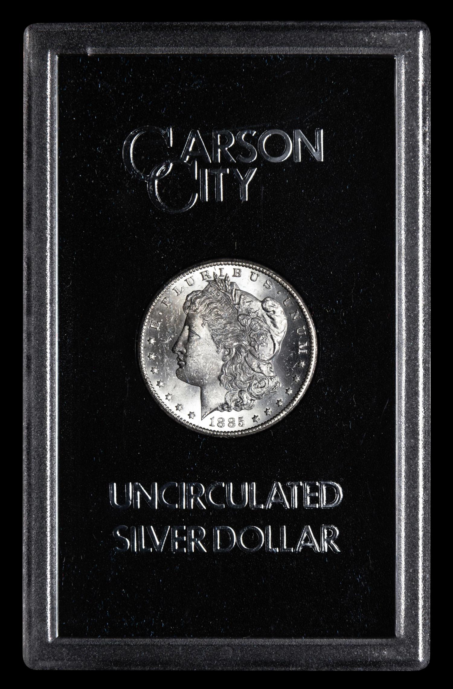 An 1885-CC GSA: Morgan $1 Coin