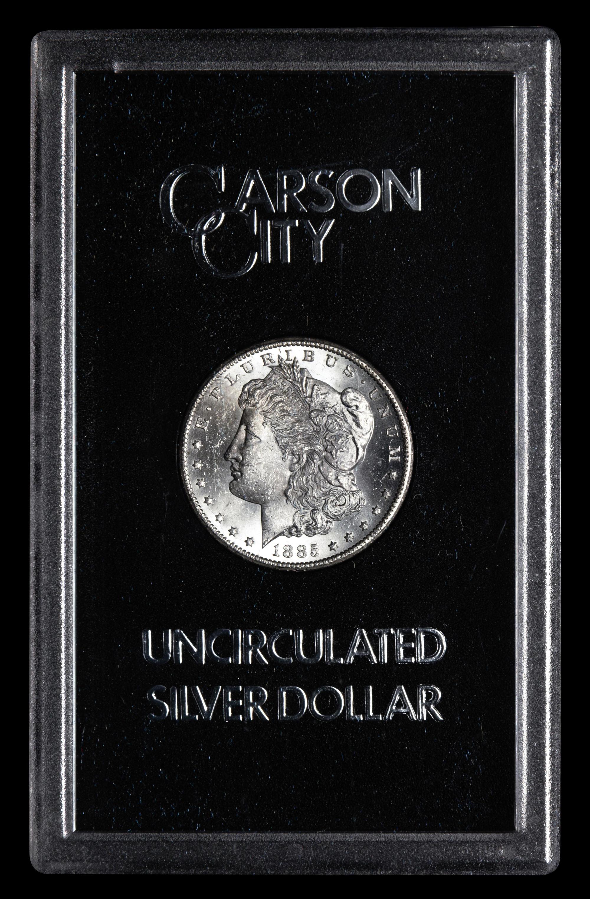 An 1885-CC GSA: Morgan $1 Coin
