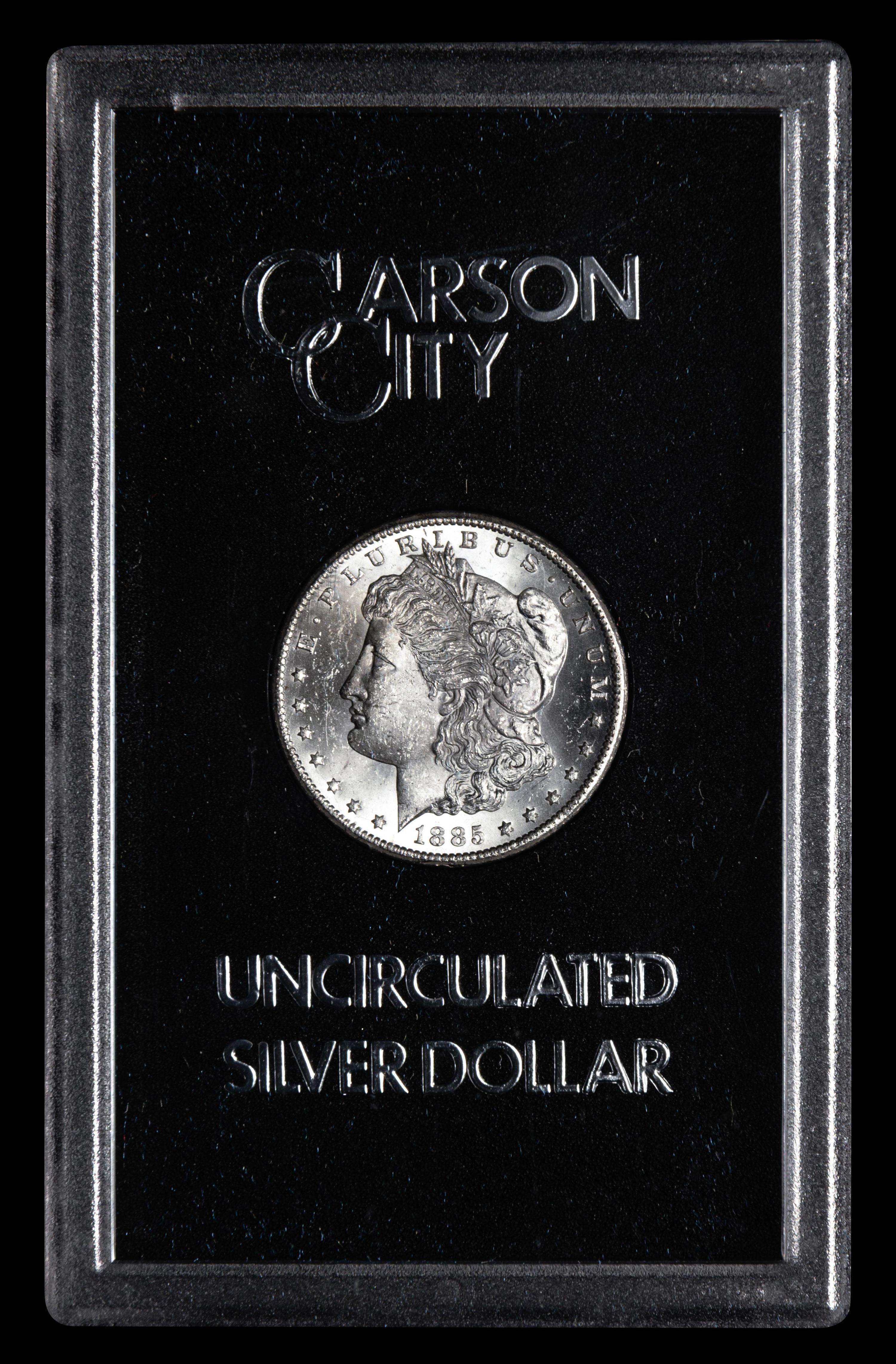An 1885-CC GSA: Morgan $1 Coin