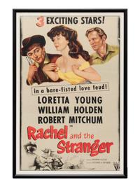 Vintage Movie Poster, Rachel and the Stranger