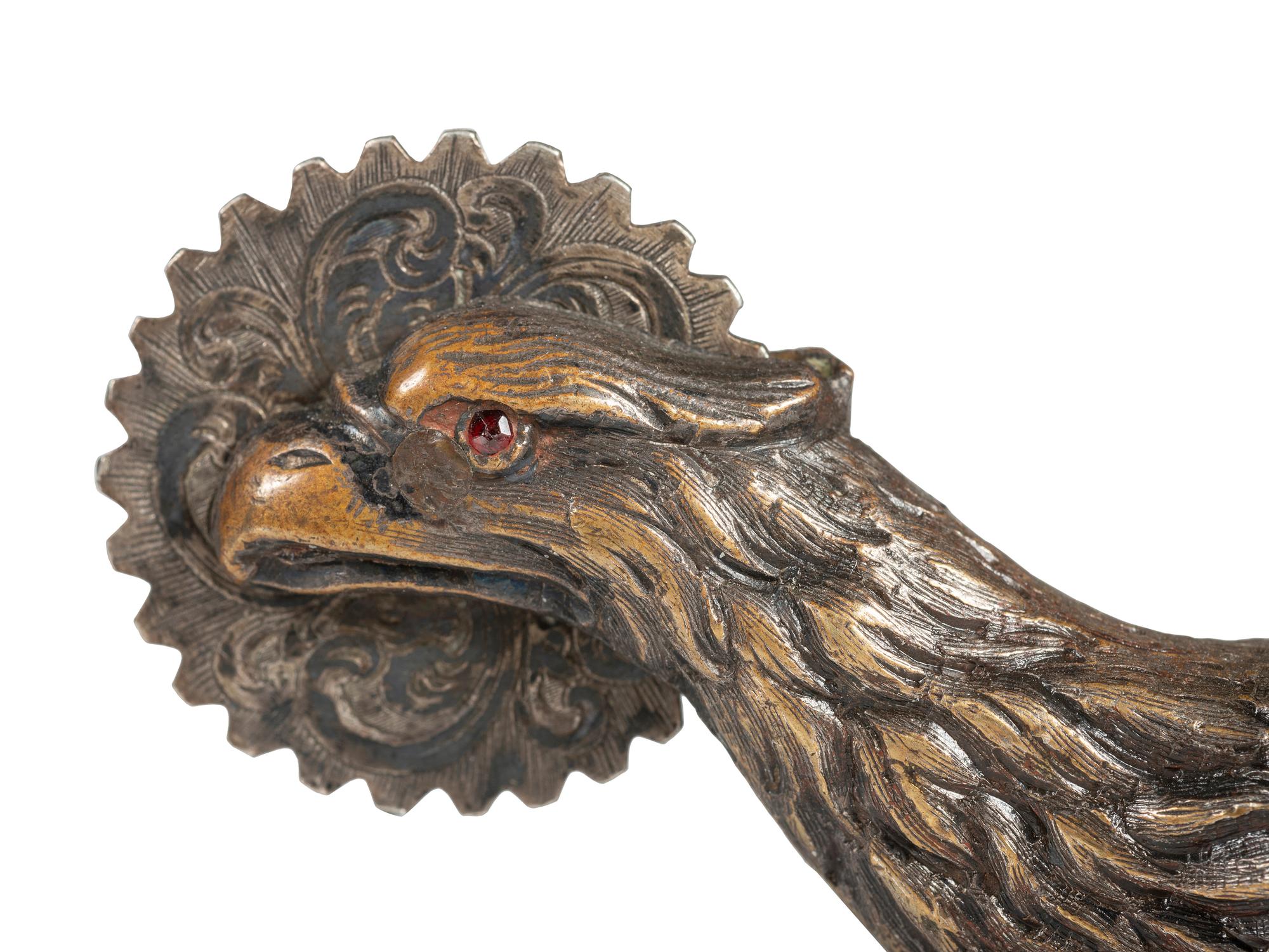 Pair of eagle spurs.