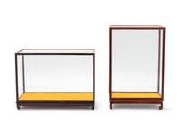 Twelve Glass Displaying Cases