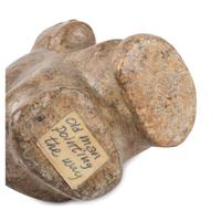 Inuit Figural Soapstone Sculpture