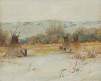 Fiesta Day (Squaw Winter, Crow Reservation - Montana) , 1902-1906