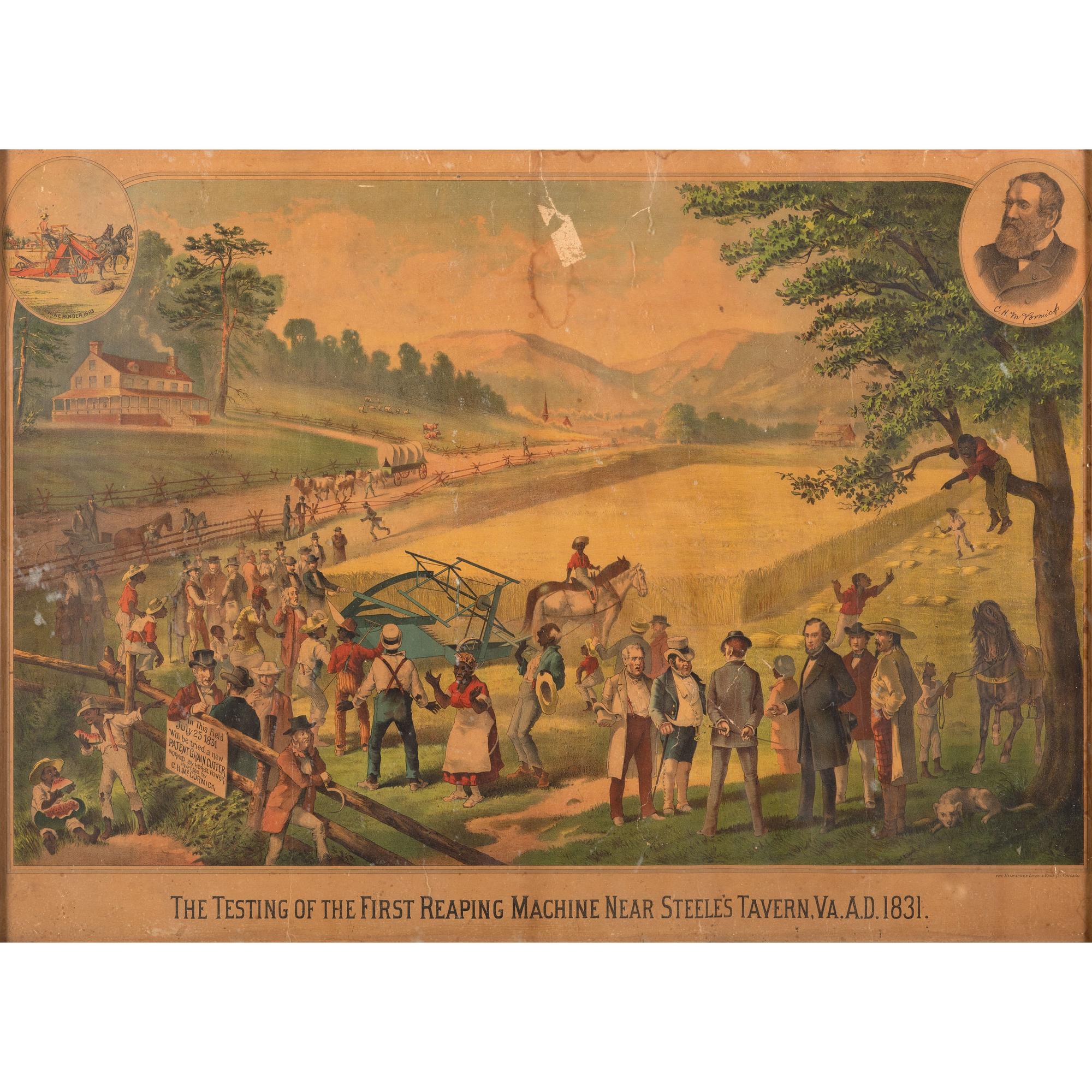 Three Framed American Lithographs Including Currier & Ives and Caldwell & Co.