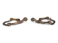 Pair of eagle spurs.
