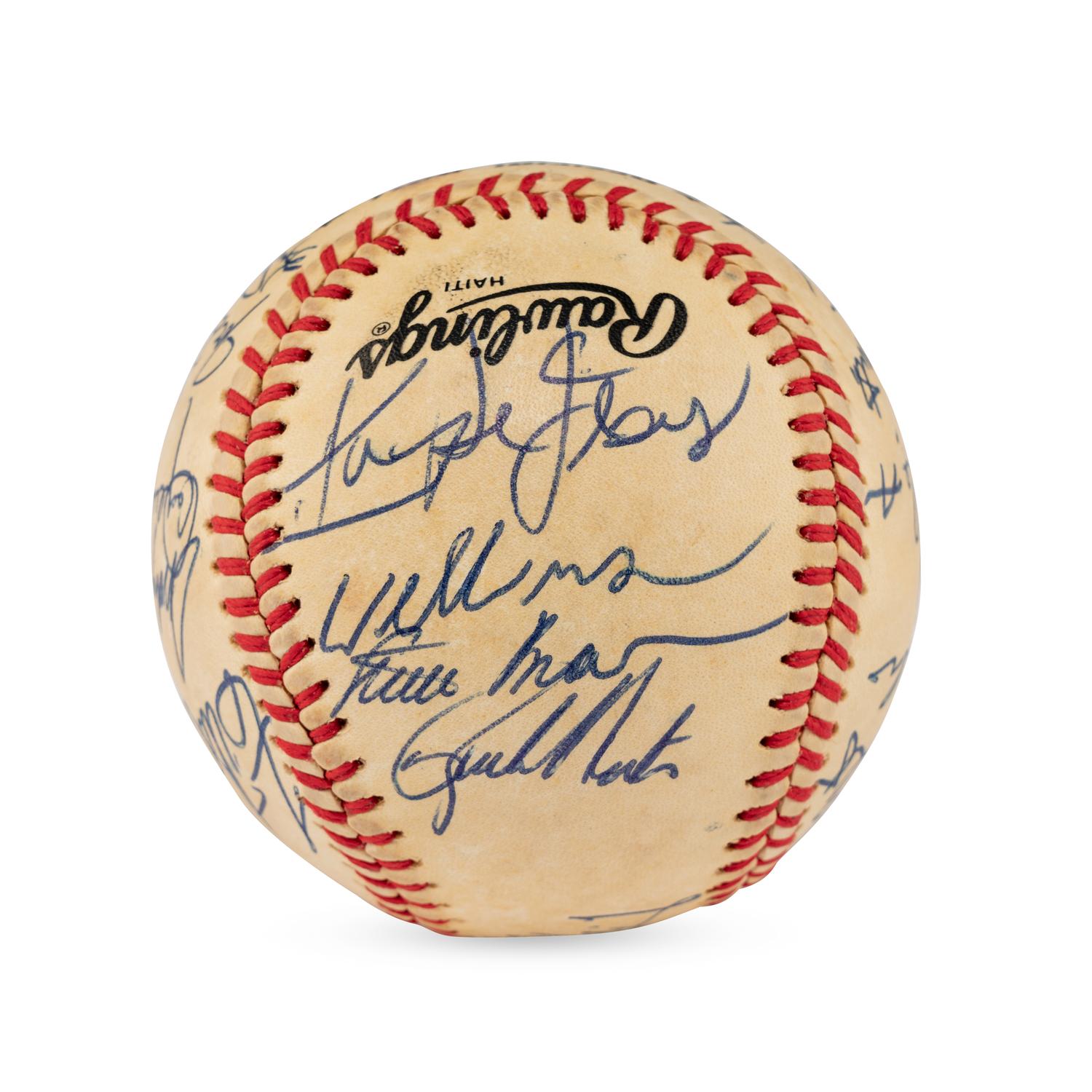 A 1985 St. Louis Cardinals Team Signed Autograph Baseball (Beckett Authentication Services)