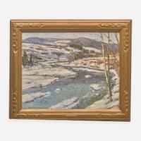 George Gardner Symons (American, 1863–1930) Connecticut Hills in Winter