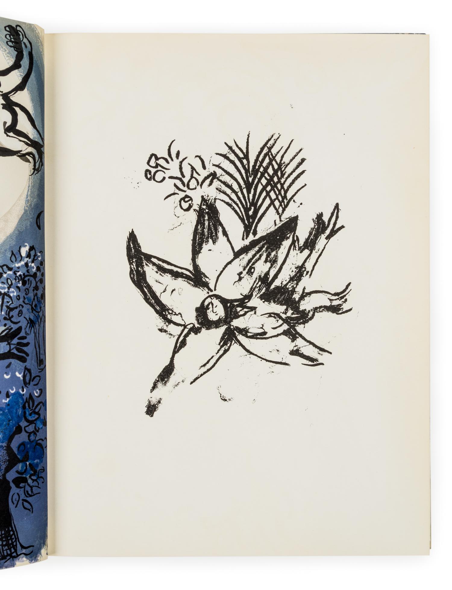 CHAGALL, Marc (1887-1985). Dessins Pour la Bible. Verve vol. X, nos. 37-38. Paris: Editions de la Revue Verve, 1960.