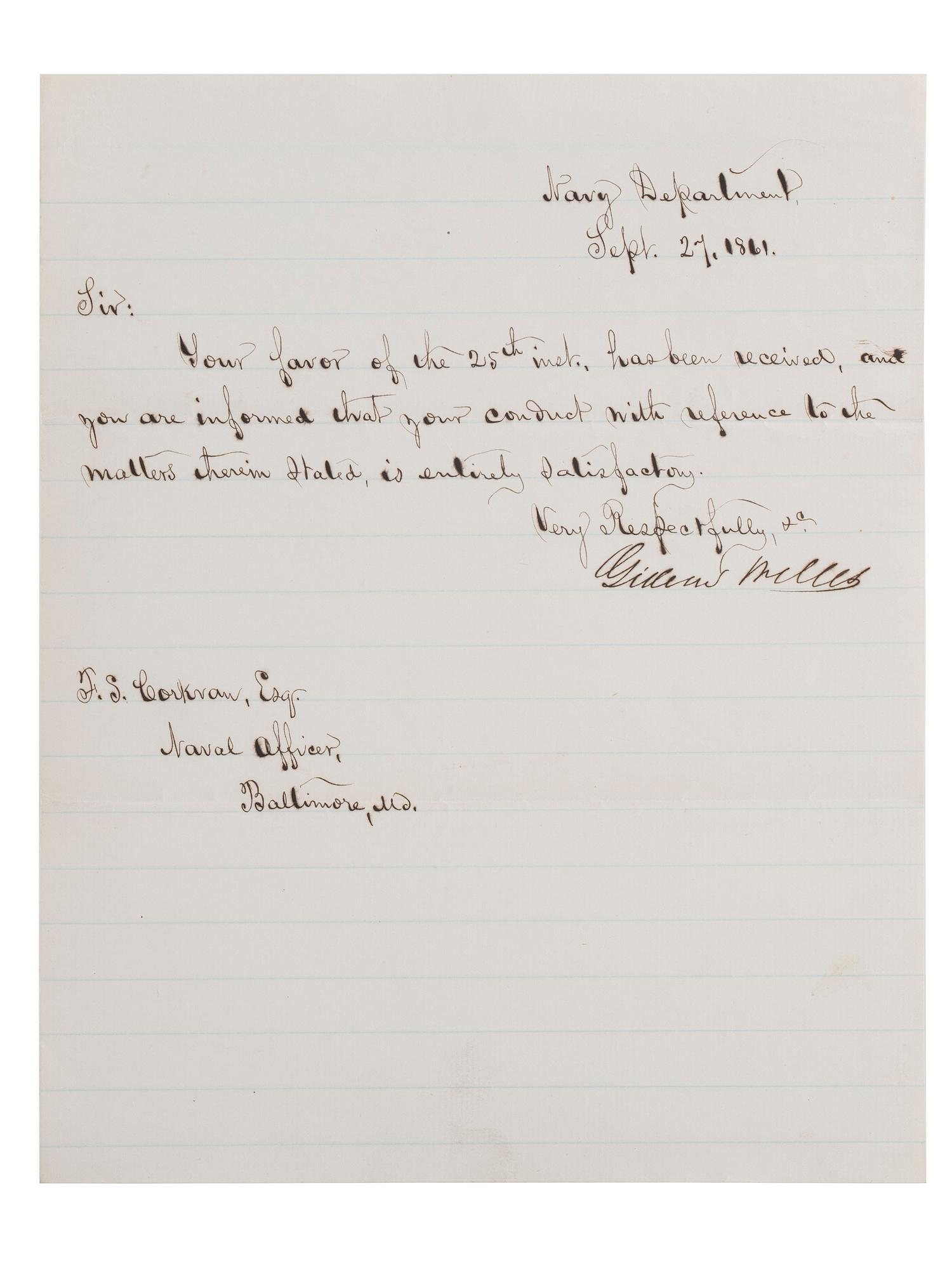 [SLAVERY & ABOLITION] -- [COCKRAN, Francis S. (1814-1886)]. Archive of letters to Maryland abolitionist and Underground Railroad supporter, comprising:
