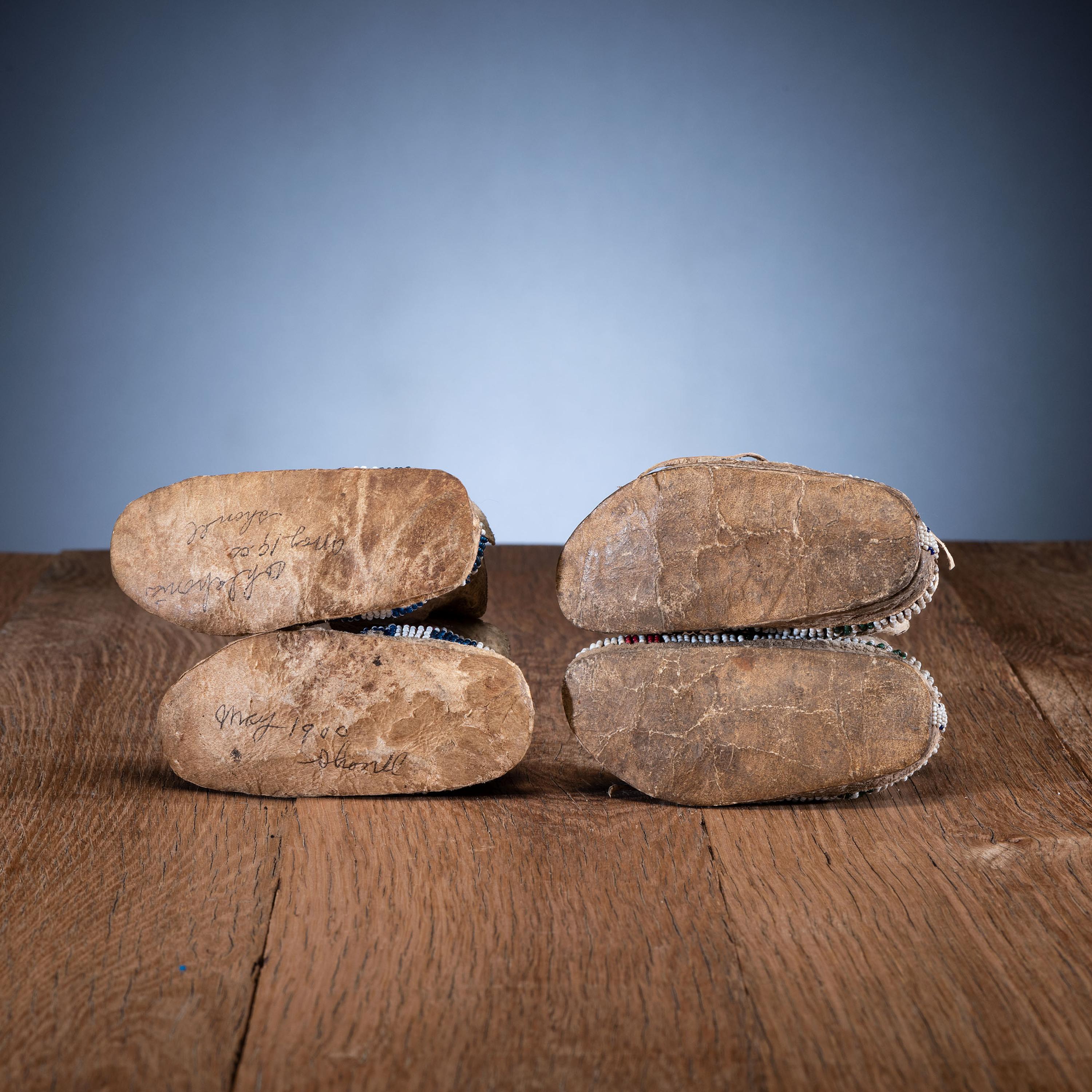 Arapaho and Cheyenne Child's Moccasins