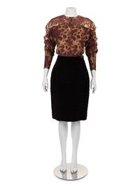 Gianfranco Ferre Quilted Ensemble, 1980-90s