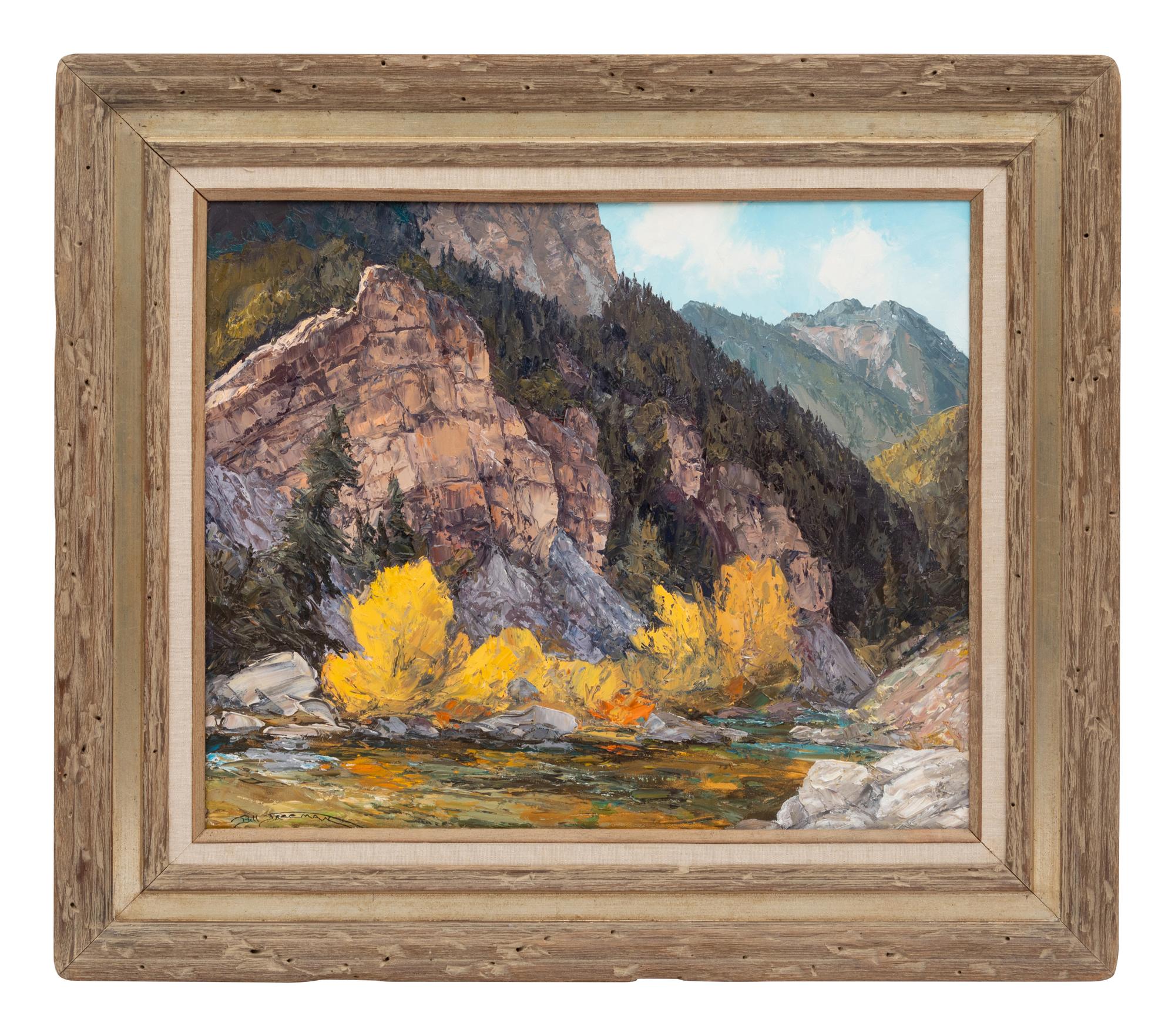 Cliff Along The Hobach River