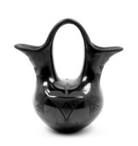 Blackware Wedding Vase