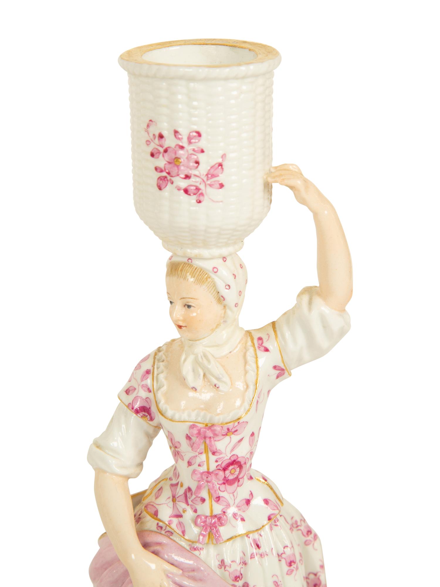 A Collection of Meissen Porcelain Tableware