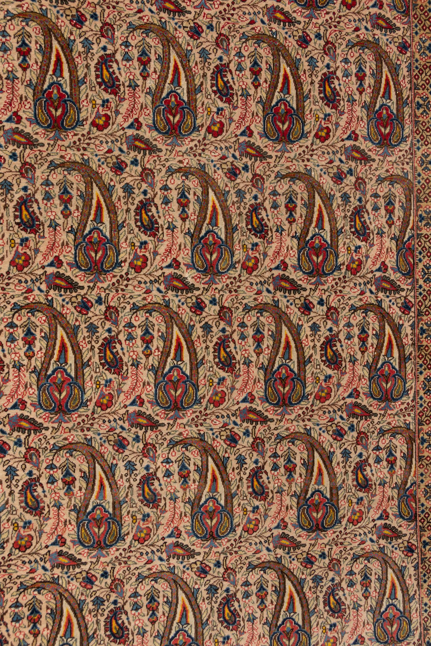 A Qum Wool Rug