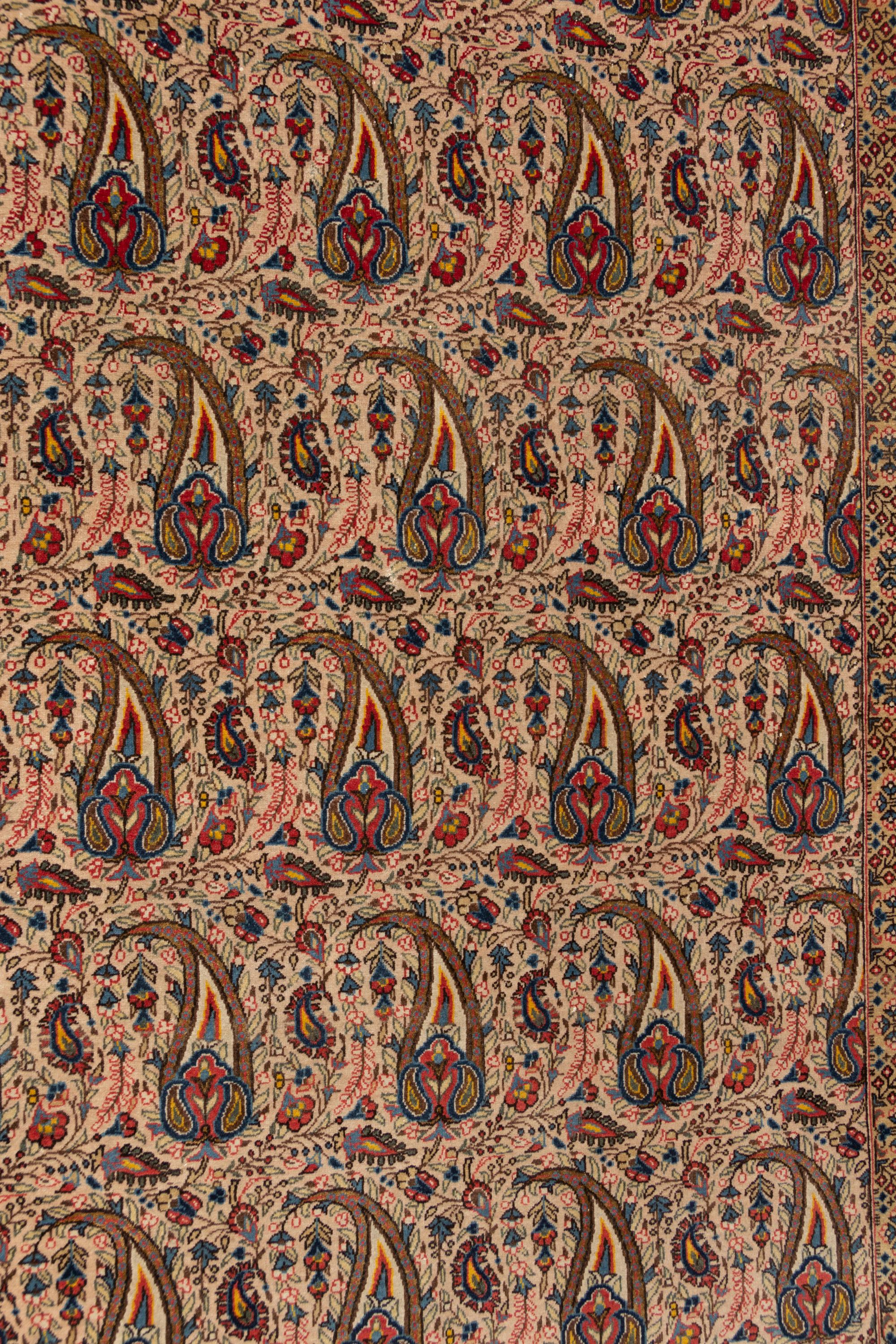 A Qum Wool Rug