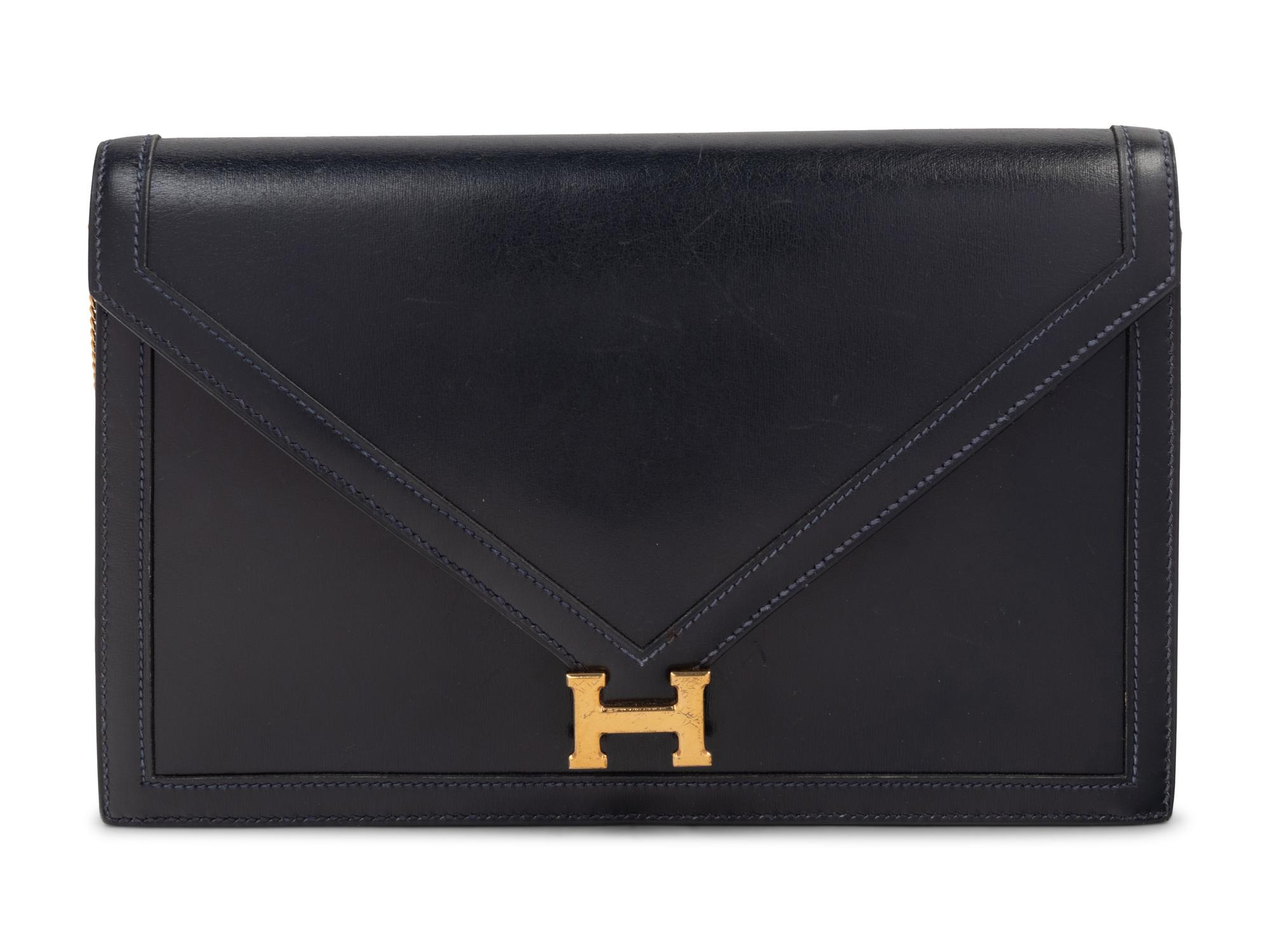 Hermès Leather Lydie Bag, 1987