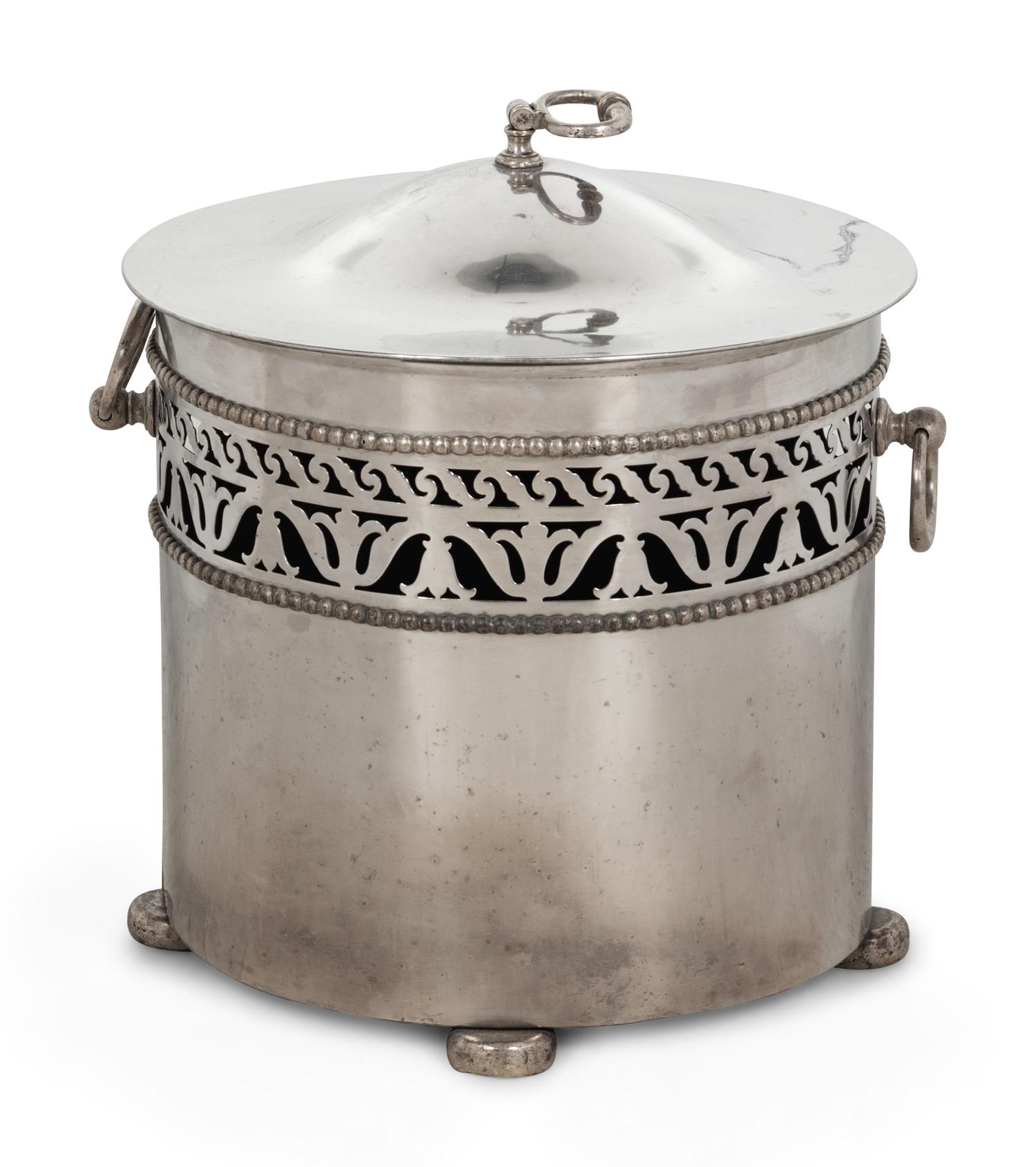 An English Steel Coal Hod