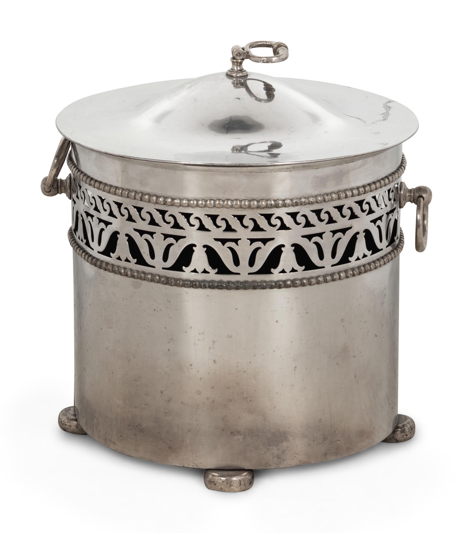 An English Steel Coal Hod