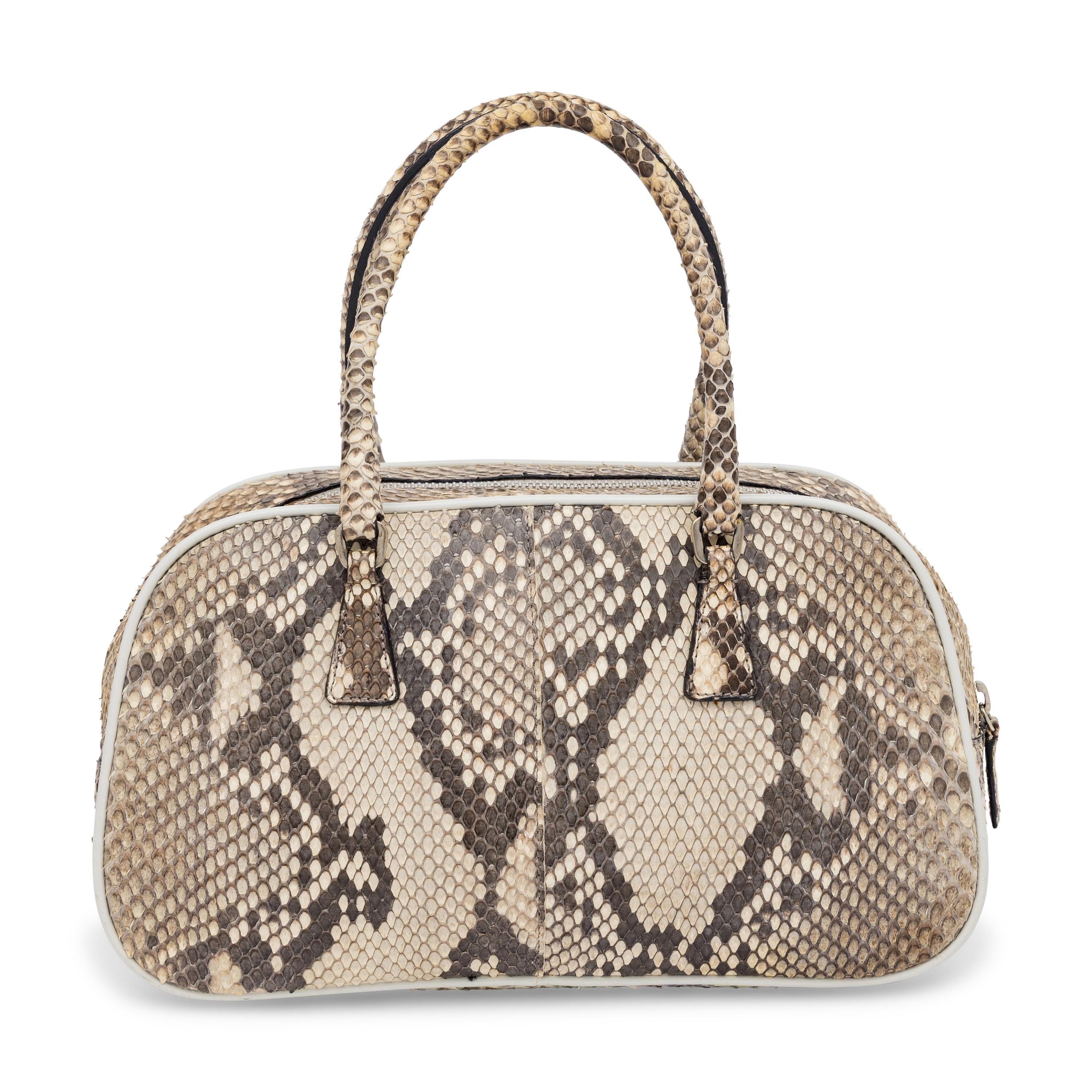 Prada, Python Bowling Bag