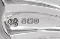 Two Mexican Silver Scallop-Form Candy Dishes