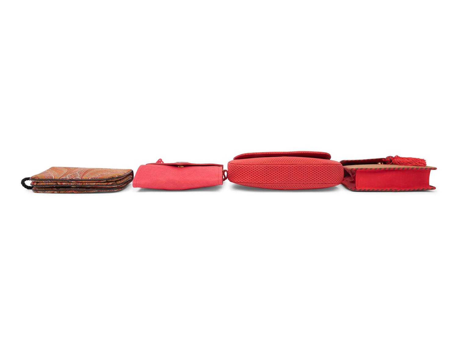 Four Designer Bags: Dior, Bottega Veneta, 1980-90s