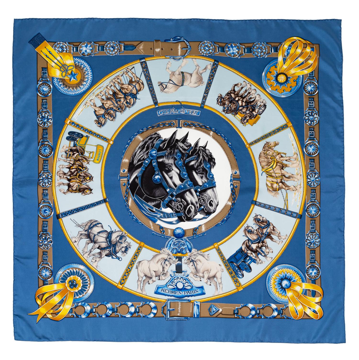 Hermès 90cm Silk Scarf