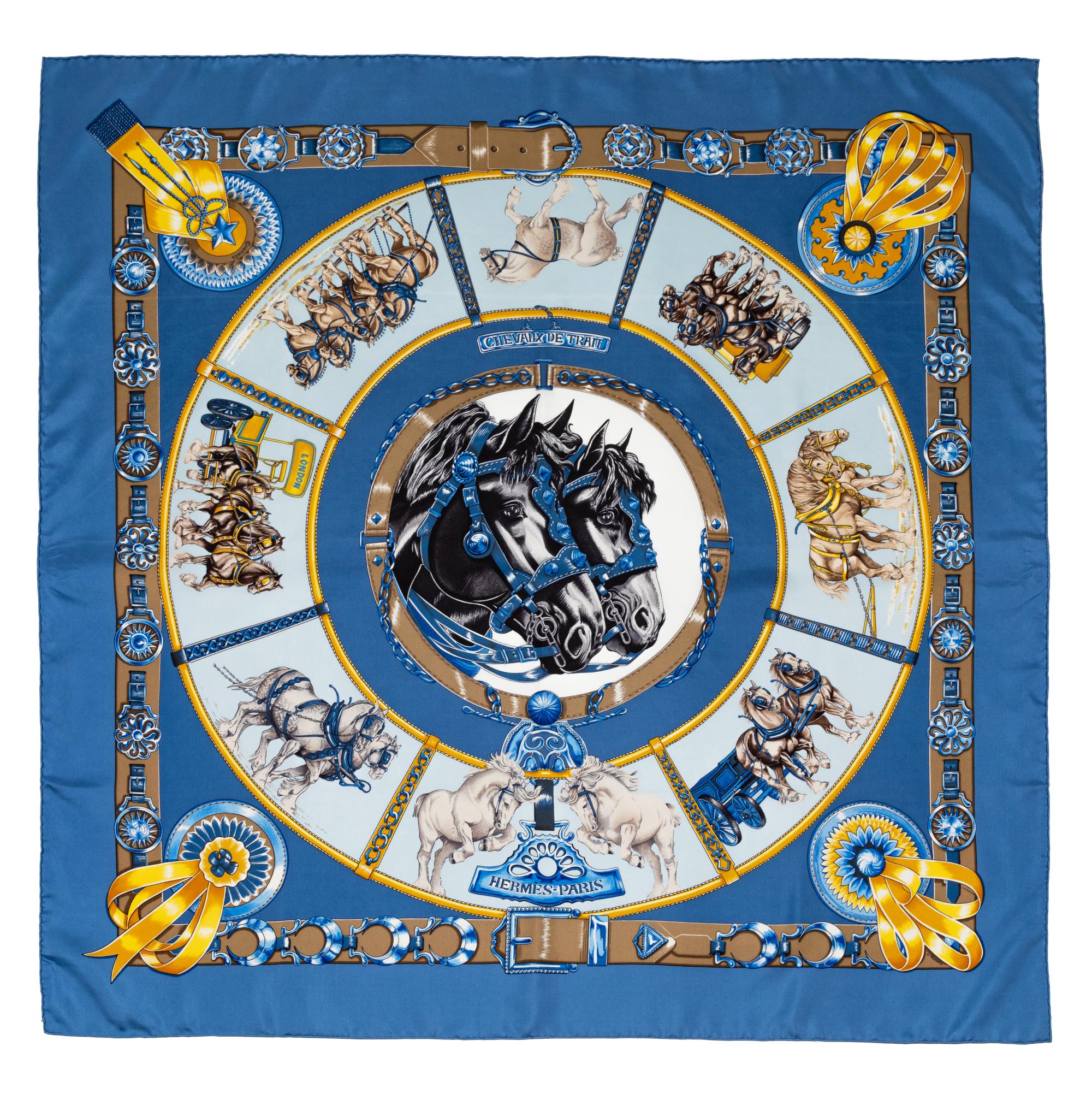 Hermès 90cm Silk Scarf