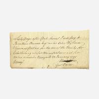 [Hamilton, Alexander] [Society for Establishing Useful Manufactures] Group of 3 Documents Relating the Society for Establishing Useful Manufactures