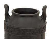 A Wedgwood Black Basalt Urn on Pedestal