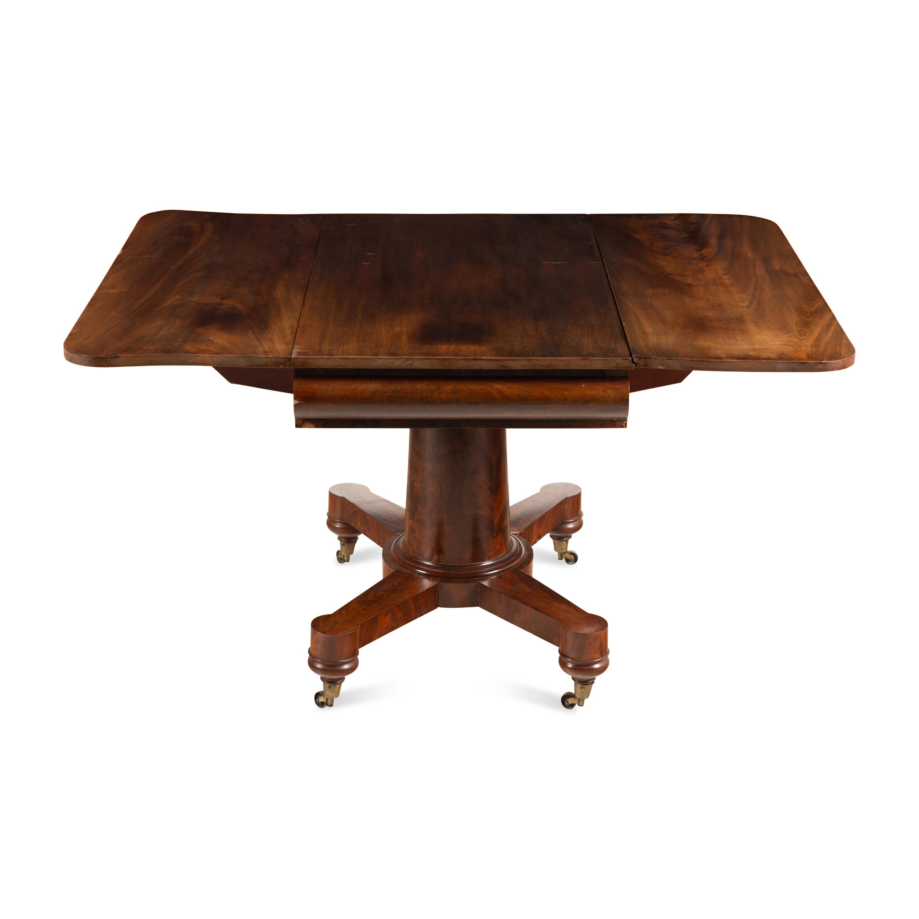 A Classical Mahogany Drop Leaf Table