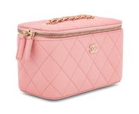 CHANEL, CAVIAR LEATHER VANITY BAG