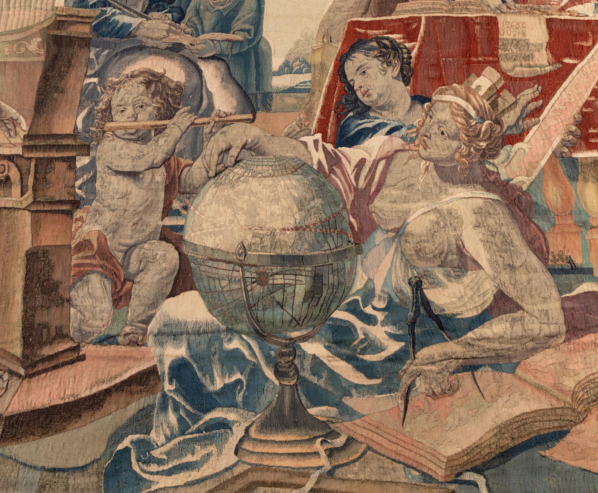 A Bruges Allegorical Tapestry from the Series The Seven Liberal Arts
