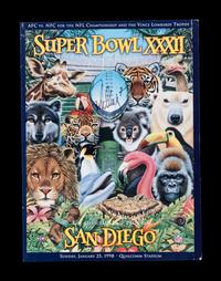 A Group of John Elway Signed Super Bowl XXXII Items,