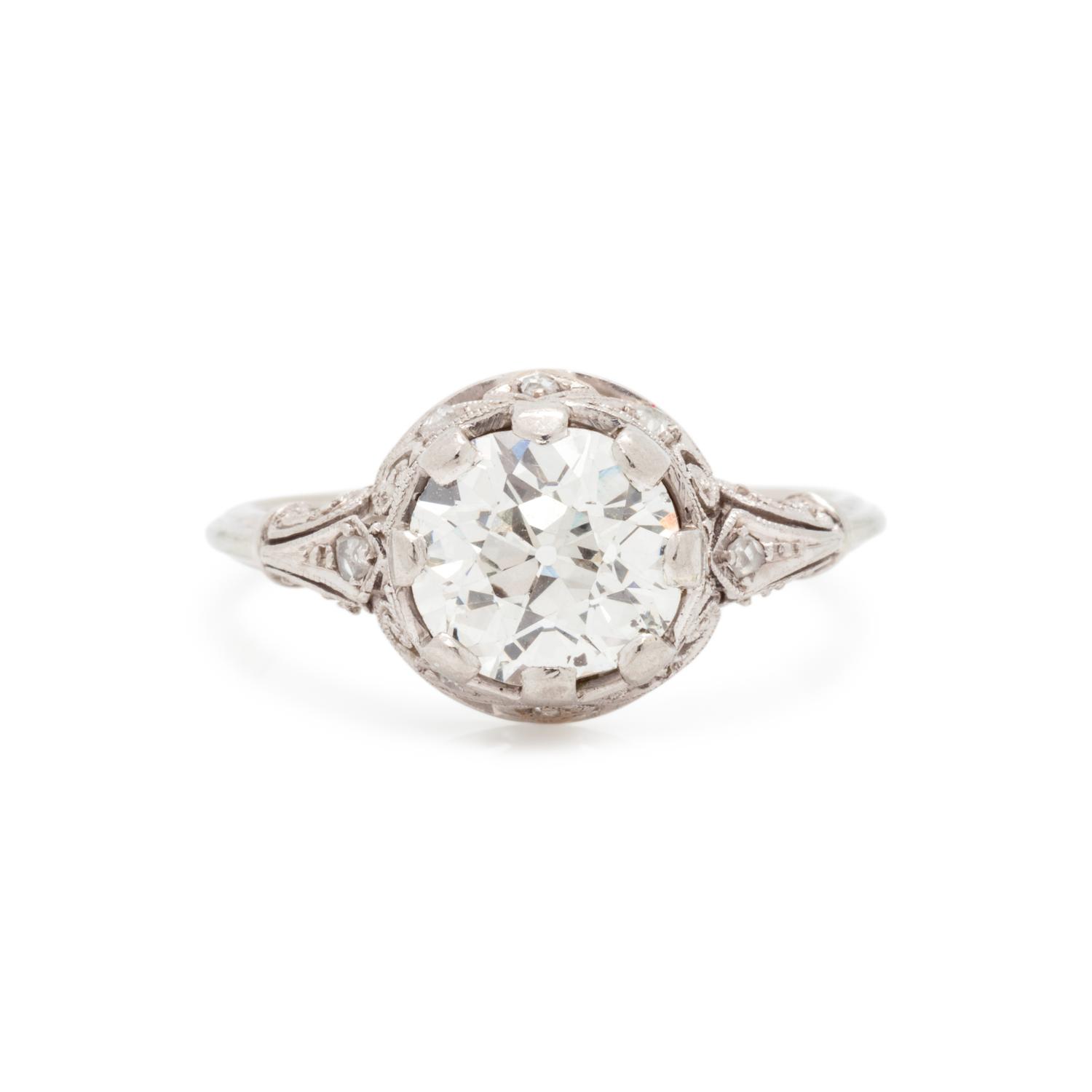 ANTIQUE, DIAMOND RING