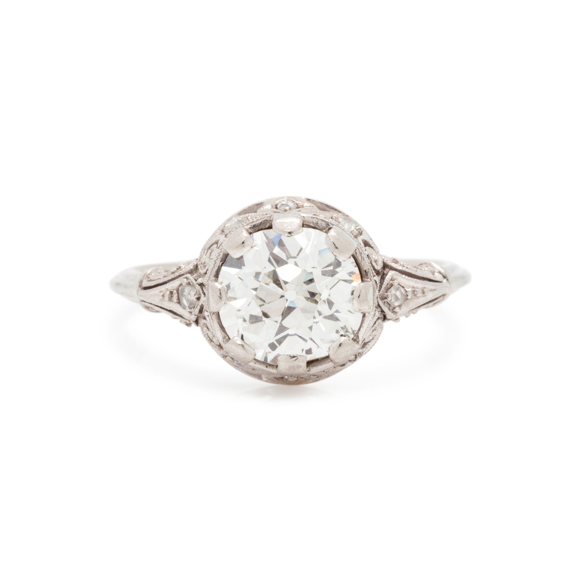 ANTIQUE, DIAMOND RING