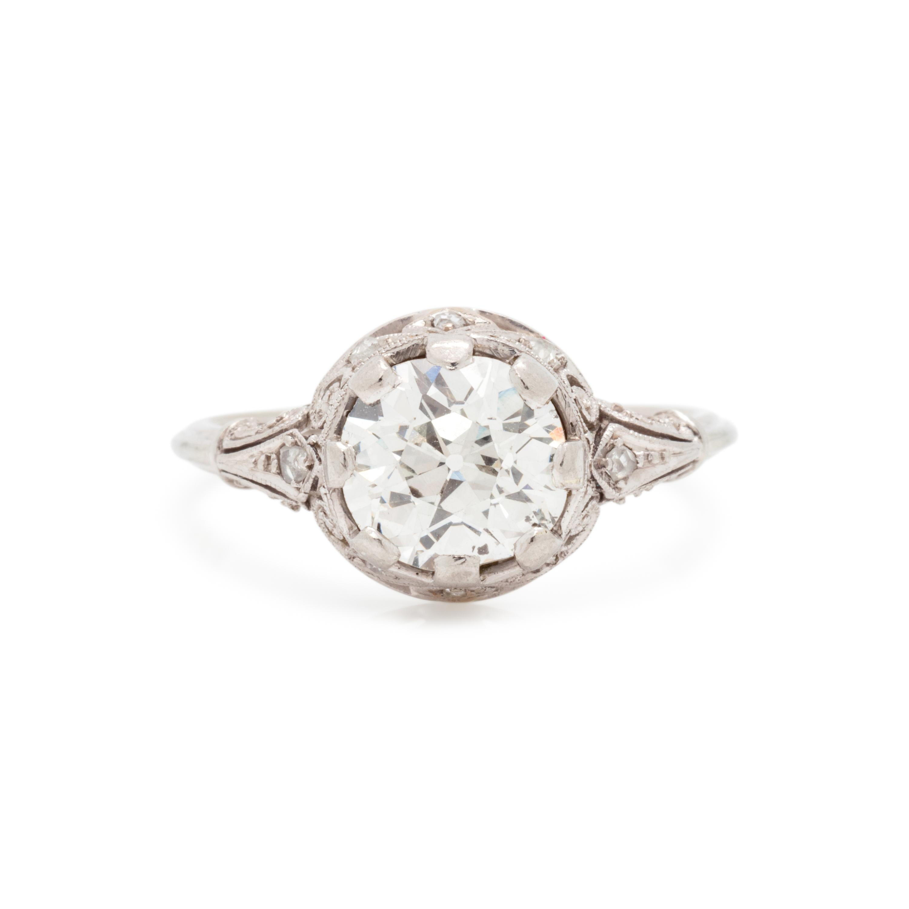 ANTIQUE, DIAMOND RING