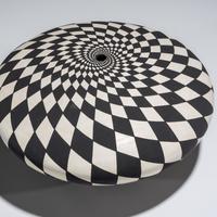 Pottery Jar, Op-Art Design
