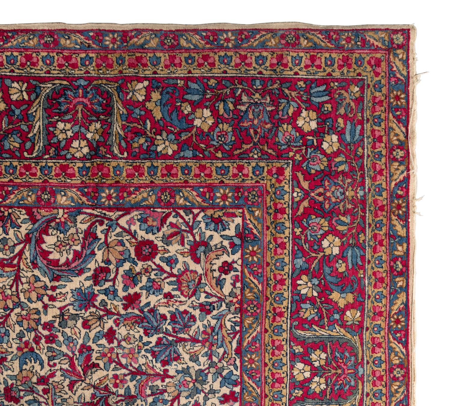 A Kirman Wool Rug