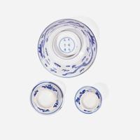 A group of four Chinese porcelain items 瓷器一組四件 Kangxi period ? ??